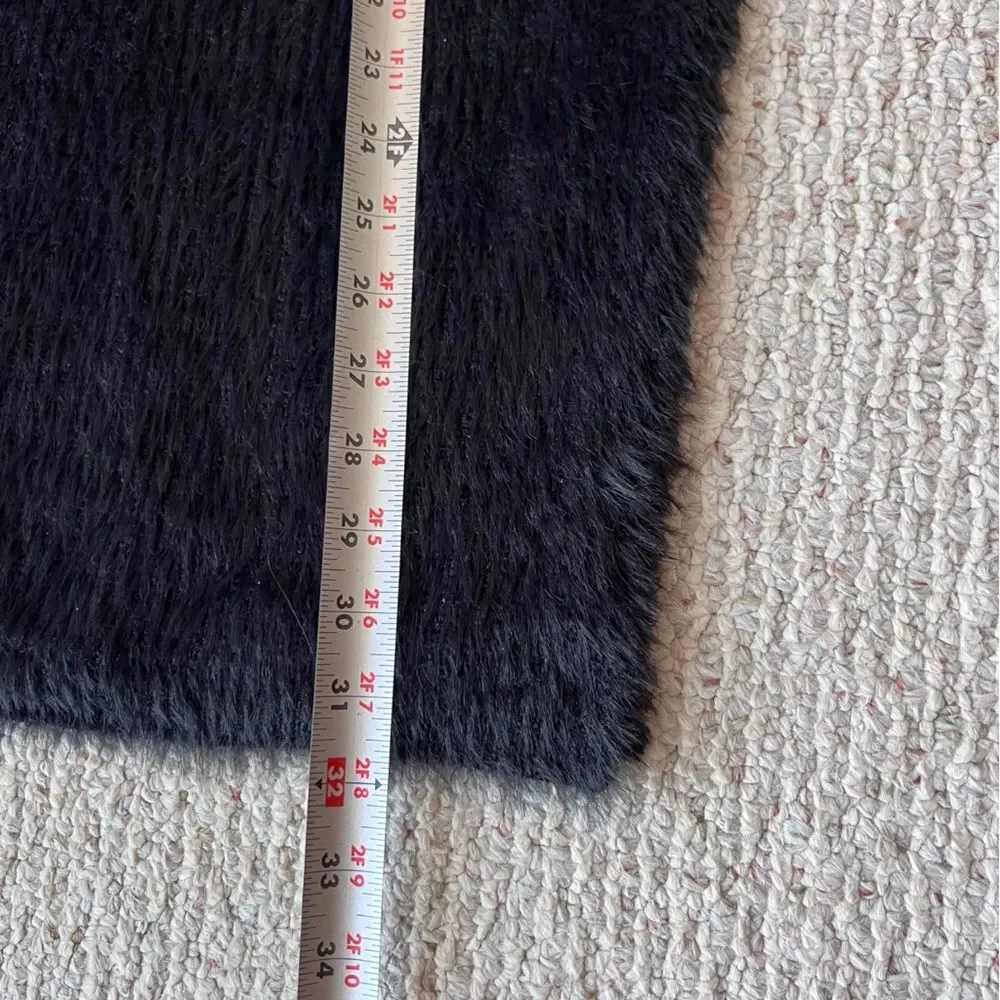 House Of Harlow 1960 Fuzzy Knit Sweater Skirt Set Small